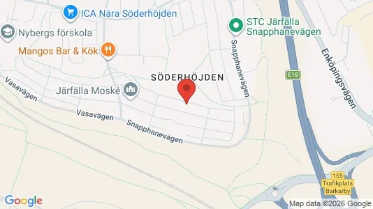 Apartments for rent i Järfälla - kort over placeringen