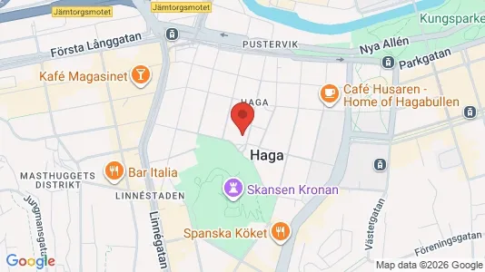 Apartments for rent i Gothenburg City Centre - kort over placeringen