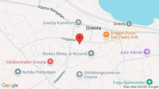 Apartments for rent i Gnesta - kort over placeringen