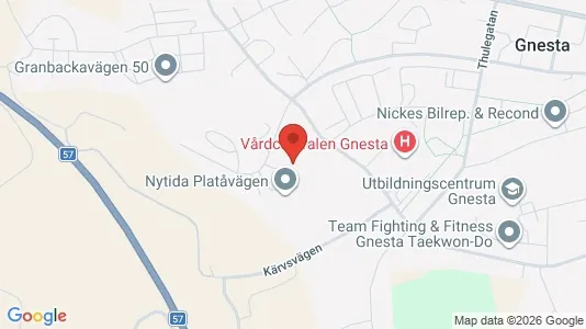 Apartments for rent i Gnesta - kort over placeringen