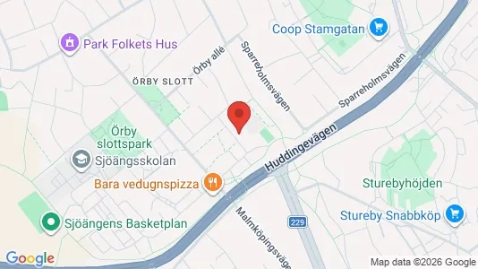 Apartments for rent i Stockholm South - kort over placeringen