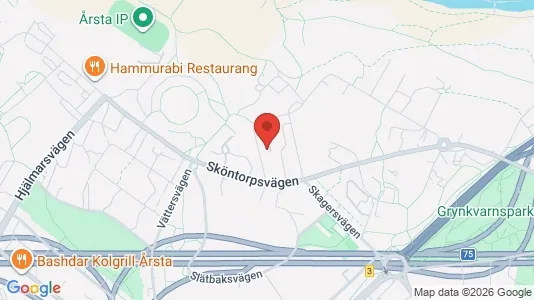 Apartments for rent i Hammarbyhamnen - kort over placeringen