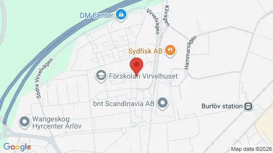 Apartments for rent i Burlöv - kort over placeringen