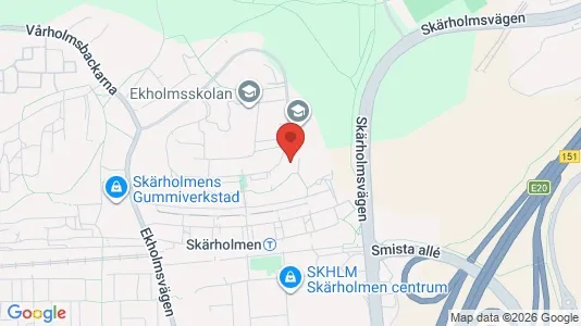 Apartments for rent i Stockholm South - kort over placeringen