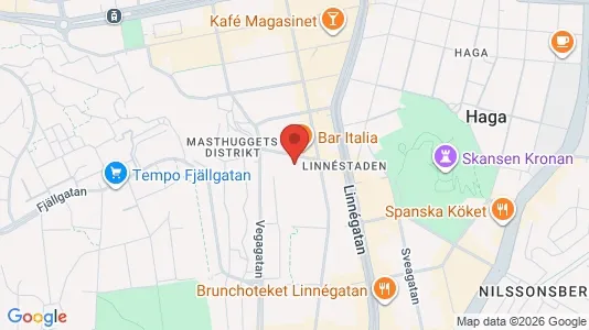 Apartments for rent i Gothenburg City Centre - kort over placeringen