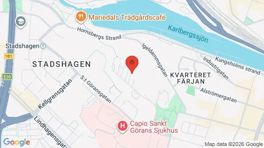 Apartments for rent i Kungsholmen - kort over placeringen