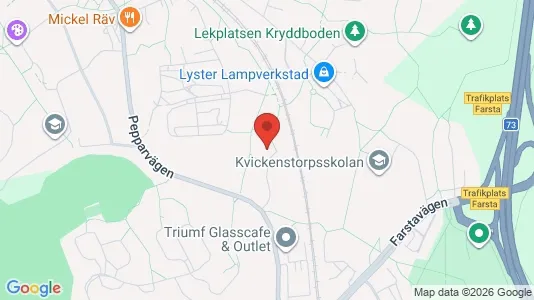 Apartments for rent i Stockholm South - kort over placeringen