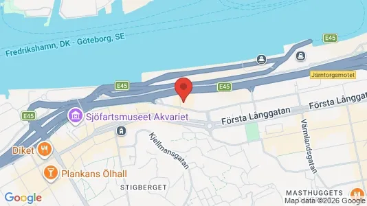 Apartments for rent i Majorna-Linné - kort over placeringen