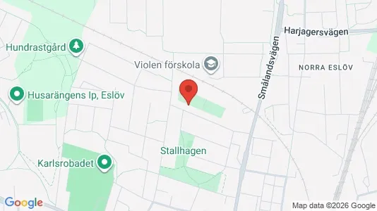 Apartments for rent i Eslöv - kort over placeringen