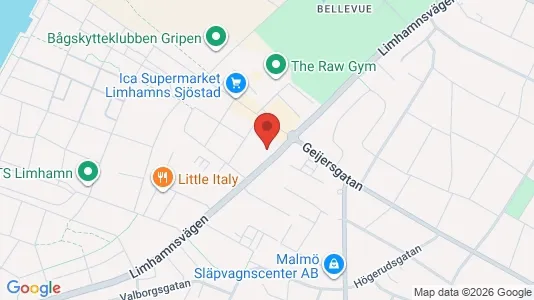 Apartments for rent i Limhamn/Bunkeflo - kort over placeringen