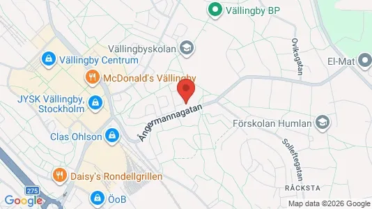 Apartments for rent i Stockholm West - kort over placeringen