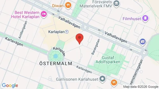 Apartments for rent i Östermalm - kort over placeringen