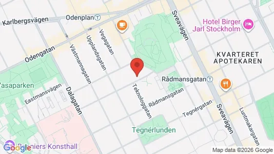 Apartments for rent i Vasastan - kort over placeringen