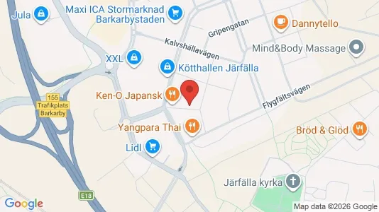 Apartments for rent i Järfälla - kort over placeringen