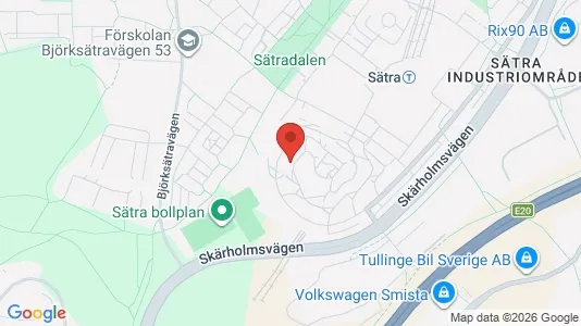 Apartments for rent i Stockholm South - kort over placeringen