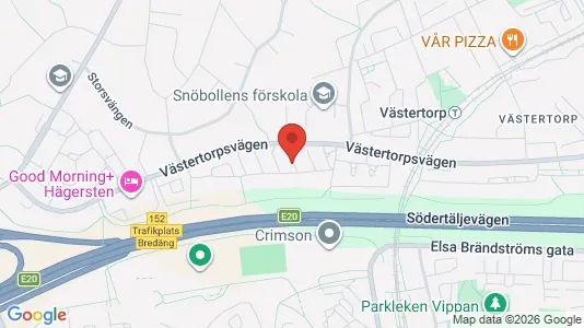Apartments for rent i Stockholm South - kort over placeringen