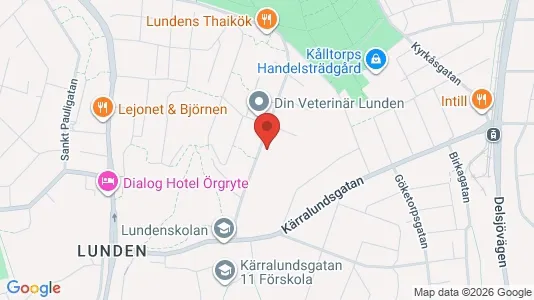 Apartments for rent i Örgryte-Härlanda - kort over placeringen