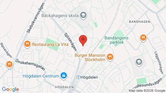 Apartments for rent i Stockholm South - kort over placeringen