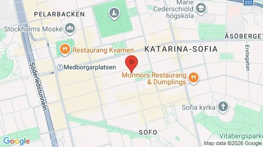 Apartments for rent i Södermalm - kort over placeringen