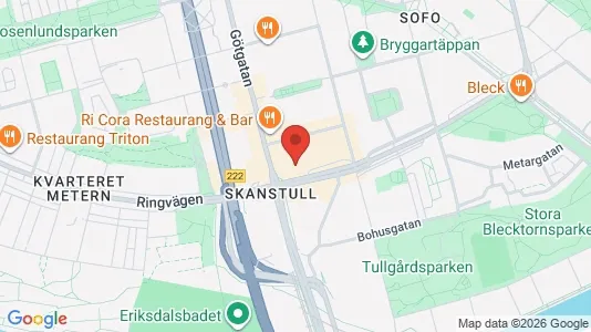 Apartments for rent i Södermalm - kort over placeringen