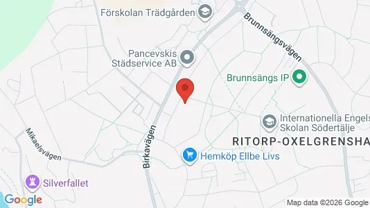 Apartments for rent i Södertälje - kort over placeringen