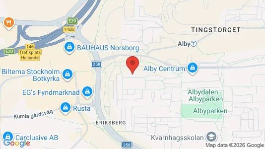 Apartments for rent i Botkyrka - kort over placeringen