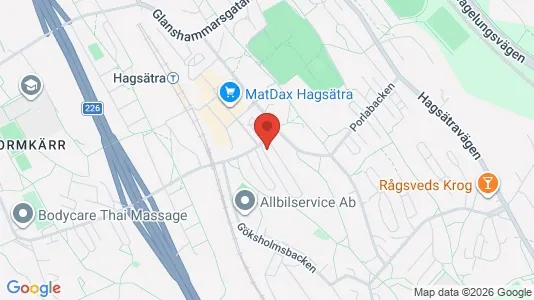 Apartments for rent i Stockholm South - kort over placeringen