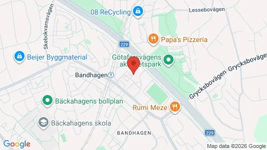 Apartments for rent i Stockholm South - kort over placeringen
