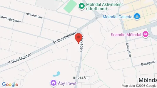 Apartments for rent i Mölndal - kort over placeringen