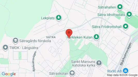 Apartments for rent i Stockholm South - kort over placeringen