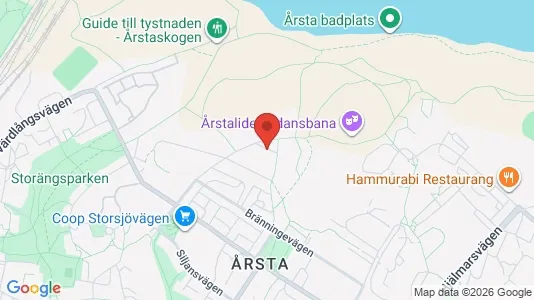 Apartments for rent i Hammarbyhamnen - kort over placeringen