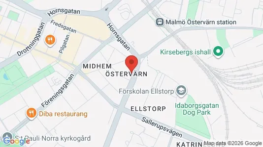 Apartments for rent i Malmö City - kort over placeringen