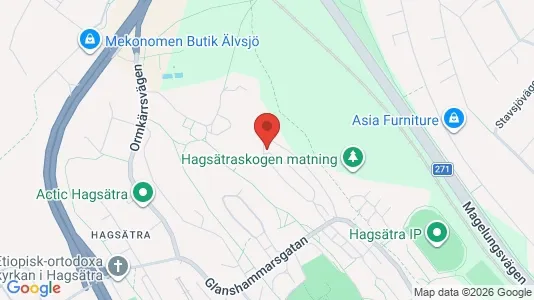 Apartments for rent i Stockholm South - kort over placeringen