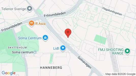 Apartments for rent i Stockholm West - kort over placeringen