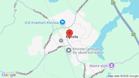 Apartments for rent i Knivsta - kort over placeringen