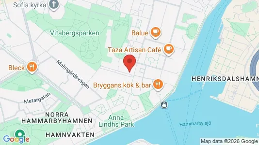 Apartments for rent i Södermalm - kort over placeringen