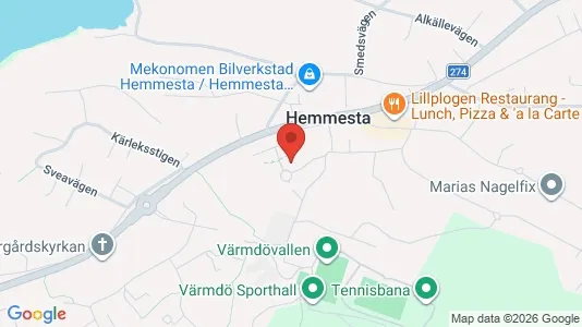 Apartments for rent i Värmdö - kort over placeringen