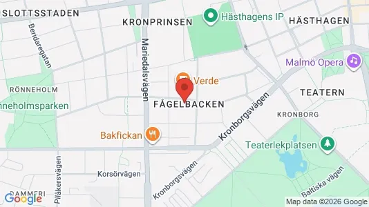 Apartments for rent i Malmö City - kort over placeringen