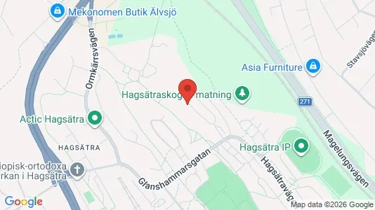 Apartments for rent i Stockholm South - kort over placeringen