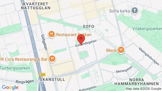 Apartments for rent i Södermalm - kort over placeringen