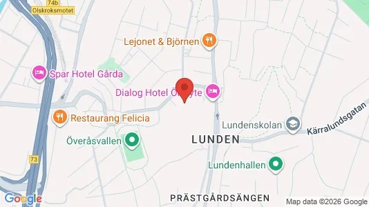 Apartments for rent i Örgryte-Härlanda - kort over placeringen