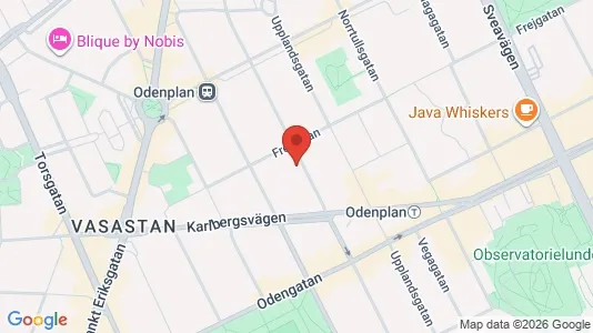 Apartments for rent i Vasastan - kort over placeringen