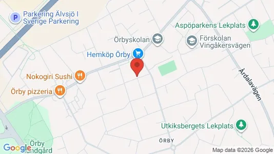 Apartments for rent i Stockholm South - kort over placeringen