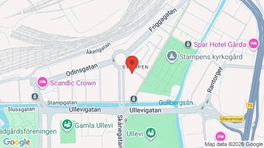 Apartments for rent i Gothenburg City Centre - kort over placeringen