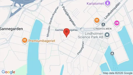 Apartments for rent i Lundby - kort over placeringen