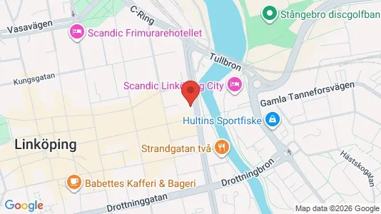 Apartments for rent i Linköping - kort over placeringen