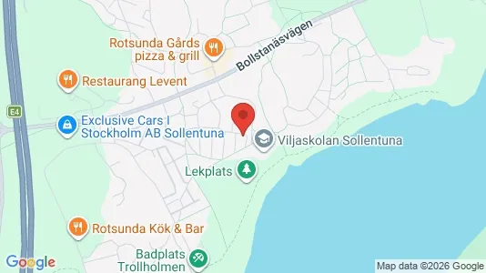 Apartments for rent i Sollentuna - kort over placeringen