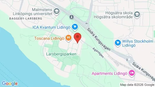 Apartments for rent i Lidingö - kort over placeringen