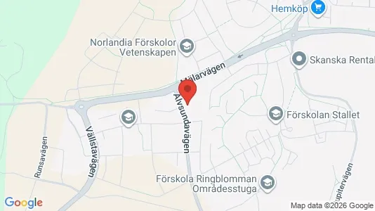 Apartments for rent i Upplands Väsby - kort over placeringen