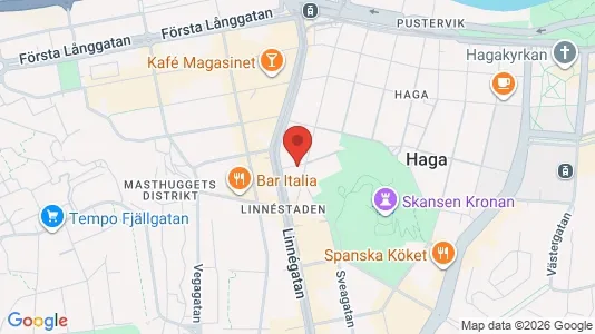 Apartments for rent i Gothenburg City Centre - kort over placeringen